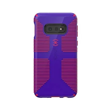 Speck CandyShell Grip Case for Galaxy S10e Purple and Red
