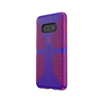 Speck CandyShell Grip Case for Galaxy S10e Purple and Red