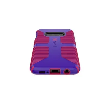 Speck CandyShell Grip Case for Galaxy S10e Purple and Red