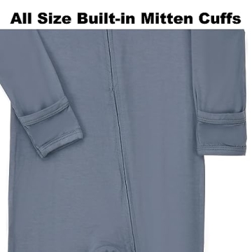 Aablexema Baby Footless Pajamas for Infant Comfort 12-18m