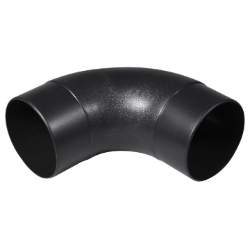 POWERTEC 70105 4" Dust Hose Connector Elbow for Clean Workspaces