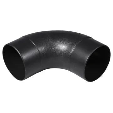 POWERTEC 70105 4" Dust Hose Connector Elbow for Clean Workspaces