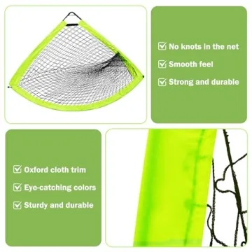 Enmons Portable Soccer Goals with Complete Training Kit