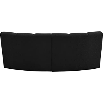 Stylish Meridian Infinity Modern Sectional 2PC