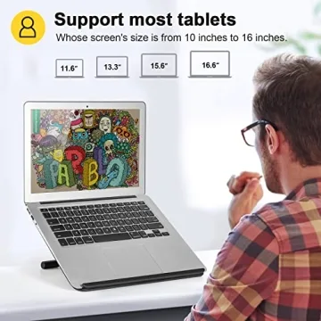 Parblo PR100 Adjustable Tablet Stand for All Devices