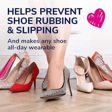 Dr. Scholl's® Love Your Heels & Flats Heel Liner Cushions, Helps Prevent Uncomfortable Shoe Rubbing...
