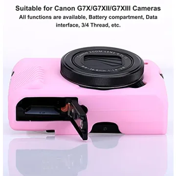 Canon G7X Silicone Case - Stylish & Protective Cover
