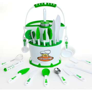 Kids Cookware Set 30-Piece - Curious Chef Collection