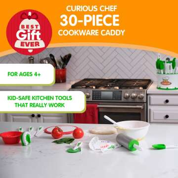Kids Cookware Set 30-Piece - Curious Chef Collection