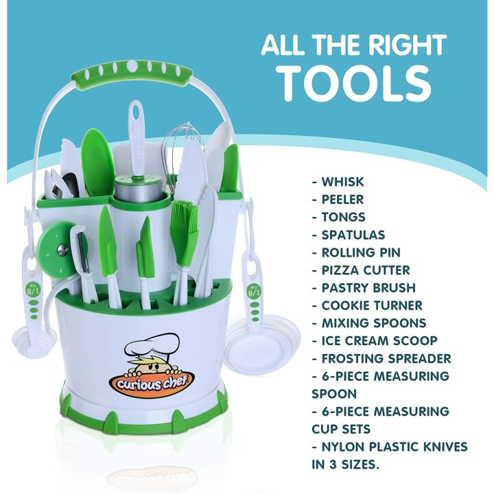 Kids Cookware Set 30-Piece - Curious Chef Collection