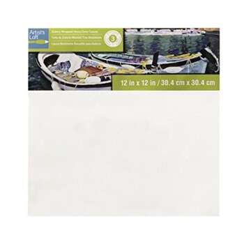 Artist's Loft Gallery Wrapped Heavy Duty Canvas 12" x 12"