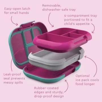 Bentgo Kids Chill Lunch Box with Ice Pack, Leak-Proof, Durable