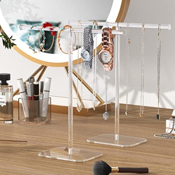 Elegant Aredpoook Clear Jewelry Stand for All Occasions.