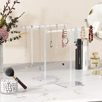 Elegant Aredpoook Clear Jewelry Stand for All Occasions.