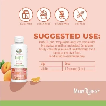 MaryRuth Organics Liquid CoQ10 for Heart Health & Energy