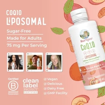 MaryRuth Organics Liquid CoQ10 for Heart Health & Energy