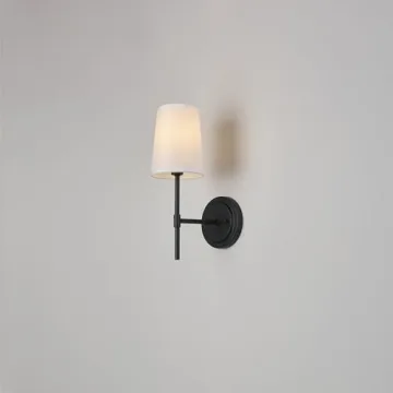 Affordable Globe Electric Wall Sconce with Fabric Shade