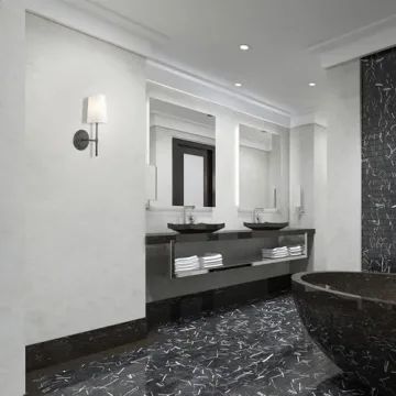 Affordable Globe Electric Wall Sconce with Fabric Shade