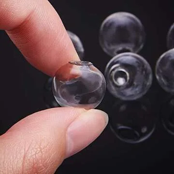 Mini Glass Globe Bottle Kit for Creative DIY Projects