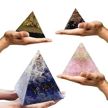 FUNSHOWCASE Pyramid Mold for Jewelry and Craft Projects