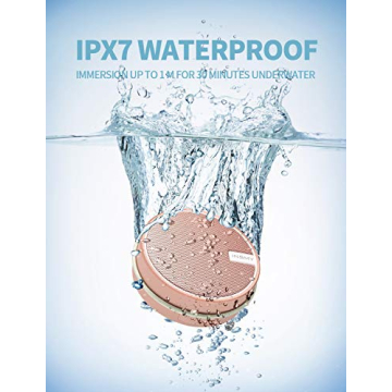 INSMY C12 IPX7 Waterproof Bluetooth Speaker Loud Portable