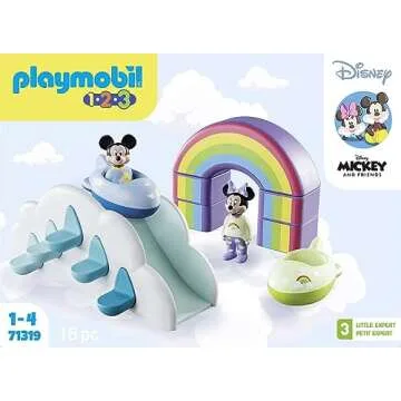 Playmobil 1.2.3 & Disney: Mickey's & Minnie's Cloud Home