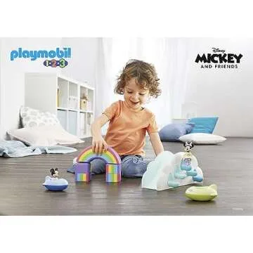 Playmobil 1.2.3 & Disney: Mickey's & Minnie's Cloud Home
