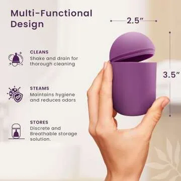 EcoBlossom Reusable Menstrual Cup for Comfortable Periods