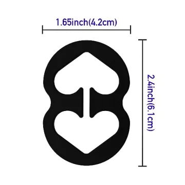 Tamlien Bra Strap Clips for Comfort & Style - 8 Pack