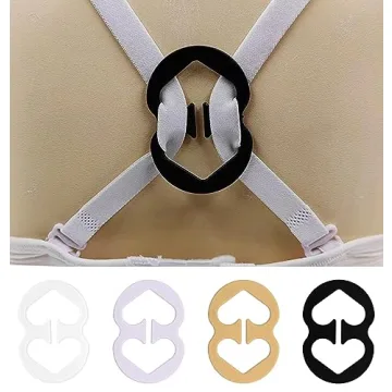 Tamlien Bra Strap Clips for Comfort & Style - 8 Pack