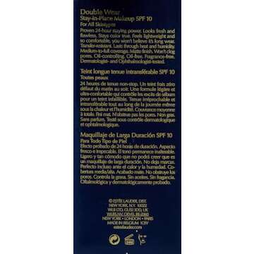 Estee Lauder Double Wear Stay-in-Place Makeup Foundation, No. 2n2 Buff