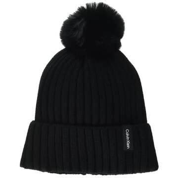 Calvin Klein Women's Accessories Hat,Black,0S