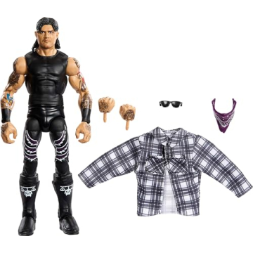 Mattel WWE Elite Action Figure & Accessories, Series #109 Dominik Mysterio 6-inch Collectible with 2...