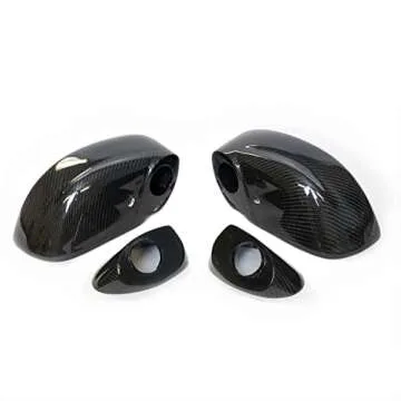 Vicrez Nissan GTR R35 2009-2016 OEM Carbon Fiber Mirror Replacement - vz100390