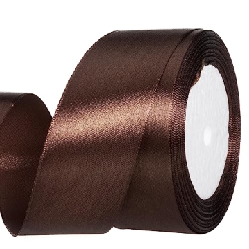 ATRBB 25 Yards Satin Ribbon for Gift Wrapping and Crafting