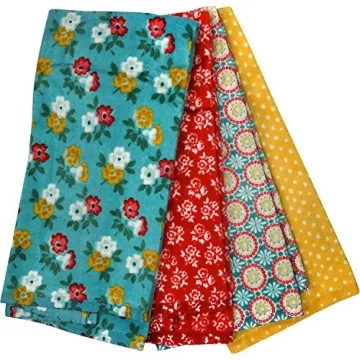 Pioneer Woman Floral Kitchen Towels Set of 4 for Stylish Kitchens