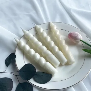 Spiral Taper Candles for Elegant Home Decor and Events