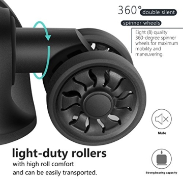 Coolife Expandable 3 Piece Luggage Set Perfect for Travel