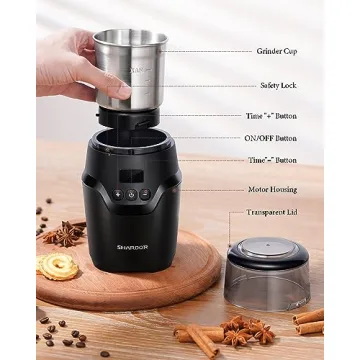 SHARDOR Adjustable Coffee Grinder Silent Multi-Functional Grinder
