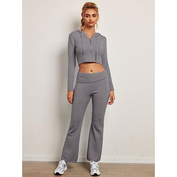 LILLUSORY Two Piece Set for Women - Stylish Loungewear