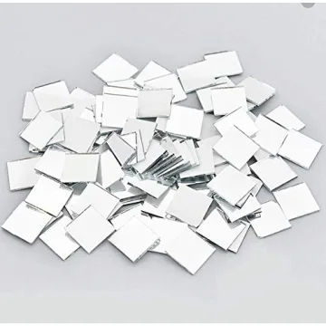 Self Adhesive Glass Mirror Tiles for Crafting Projects