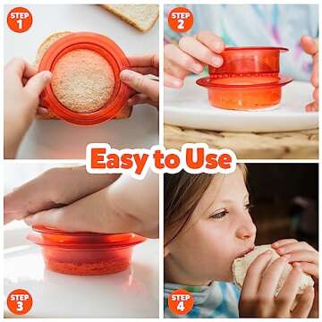 Funeta Bento Box Sandwich Tools for Kids' Healthy Lunches