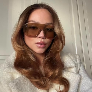 Stylish Haqptul Oversized Square Aviator Sunglasses for Everyone