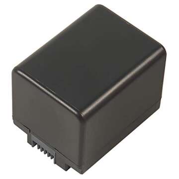 DSTE Replacement for 2X BP-727 Fully Decoded Battery Compatible Canon CG-700 Vixia HF R30 R32 R40 R42 R50 R52 R60 R62 R66 R70 R72 R300 R400 R500 R700 M50 M52 M500 M506 SLR as BP-727F BP-718