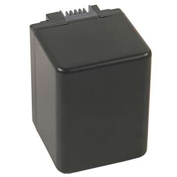 DSTE Replacement for 2X BP-727 Fully Decoded Battery Compatible Canon CG-700 Vixia HF R30 R32 R40 R42 R50 R52 R60 R62 R66 R70 R72 R300 R400 R500 R700 M50 M52 M500 M506 SLR as BP-727F BP-718