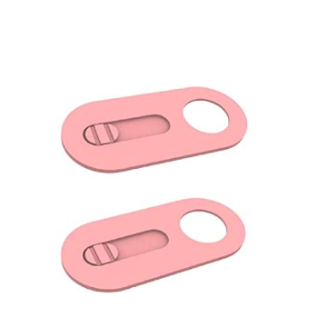 Ultra Slim Webcam Cover for Privacy - 2 Pack Pink