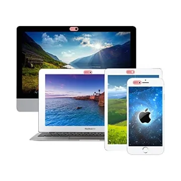 Ultra Slim Webcam Cover for Privacy - 2 Pack Pink