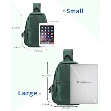 Seoky Rop Lightweight Waterproof Sling Bag for Travel