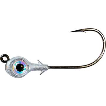 Z-MAN REJH14-02PK3 Redfish Eye Fishing Jig Heads - Pearl, 0.25 oz