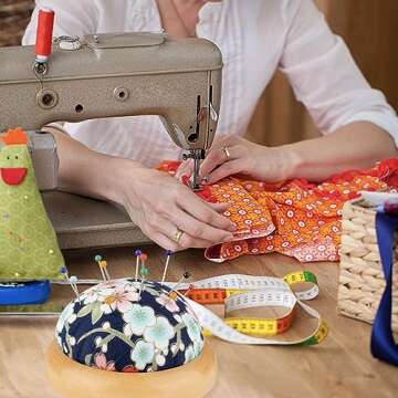 Stylish Rolybag Pin Cushion for Sewing and Crafts